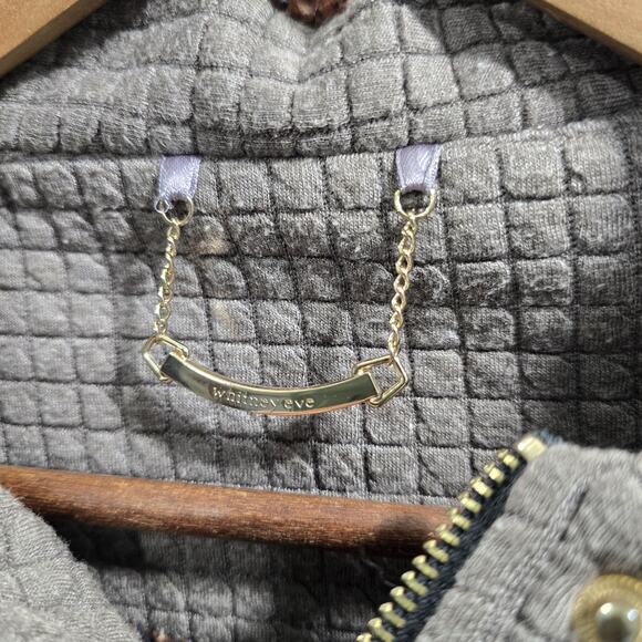 Whitney Eve Jacket Womens Large Parka Long Quilted Hooded Port With Love - Picture 3 of 14